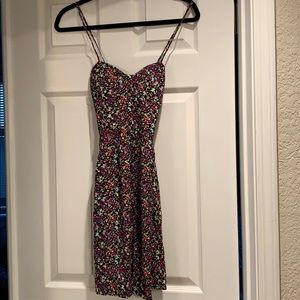 Neón floral summer dress